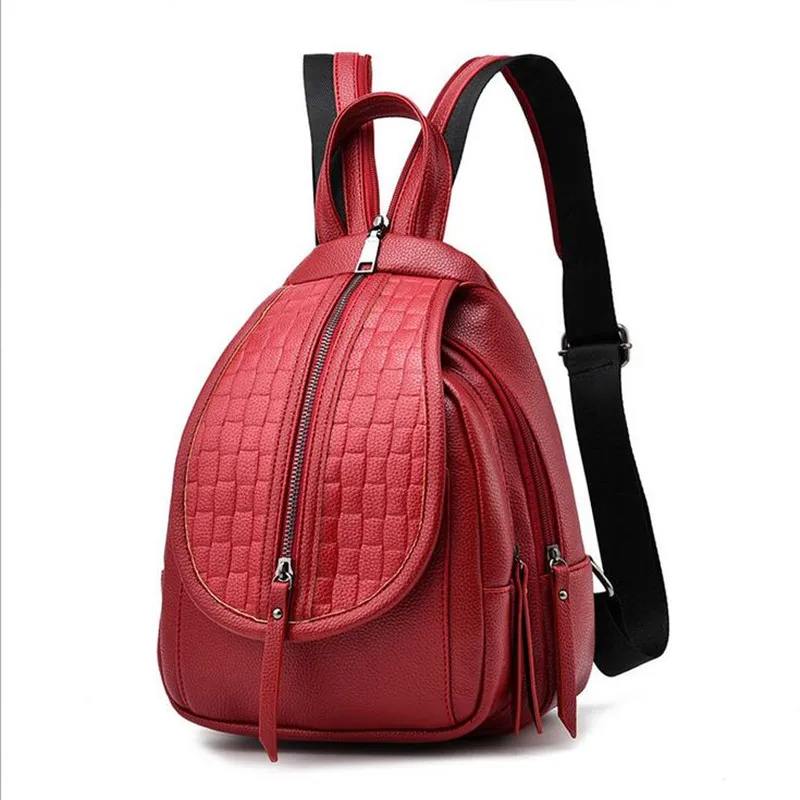 Soft Leather Travel Backpacks