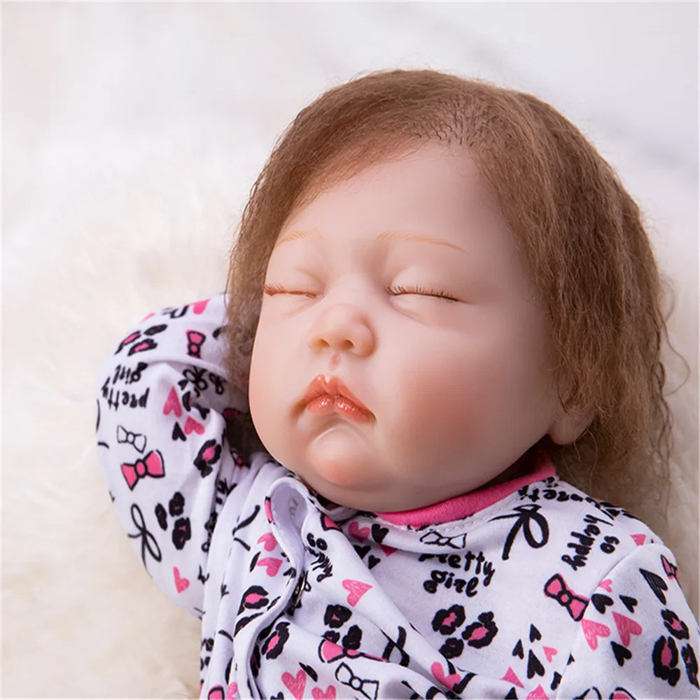 SanyDoll 19 дюймов см 49 см Силиконовые baby reborn куклы, симпатичный детский подарок фестиваль подарки для мальчиков и девочек Подарки на день