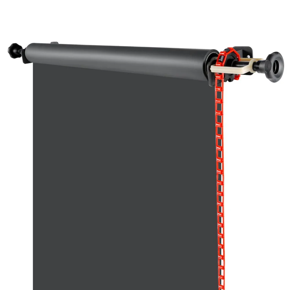 

Photography Single Roller Wall Mounting Manual Background Support System Photo Studio Equipment Heavy Duty CD50