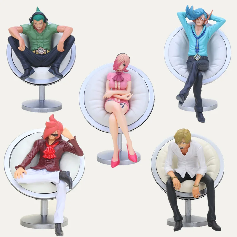 

11cm Anime one piece figure THE GRANDLINE SERIES Vinsmoke Family Vinsmoke sanji Reiju Yonji action figure PVC model Toy Dolls