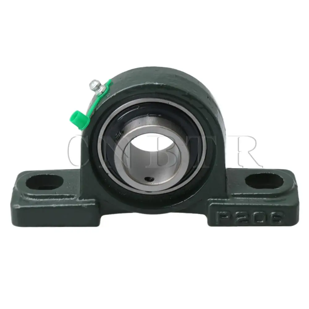 

CNBTR UCP206 Pillow Block Bearing 30mm Bore 2 Bolt Solid Base for Spindle