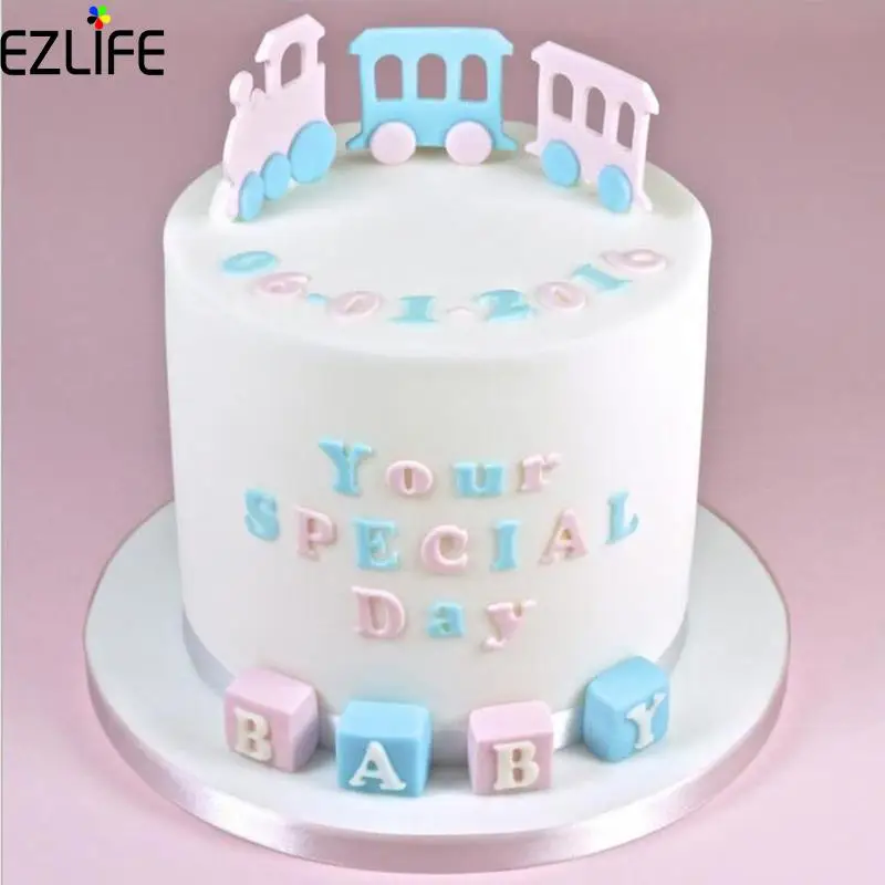 Diy Cake Decorating Mold 4pcs Set Sugarcraft Fondant Cake