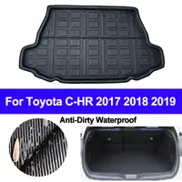 ด้านหลังรถ Cargo Liner ถาดพรมเสื่อเสื่อพรม Pad Anti - สกปรกกันน้ำสำหรับ Toyota C-HR CHR 2017 2018 2019