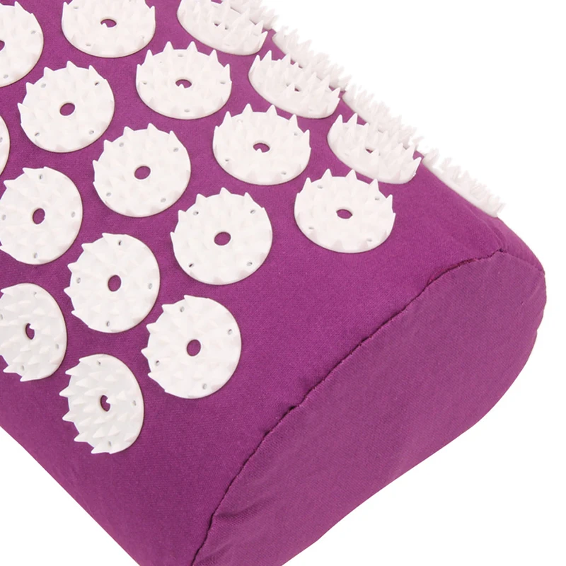 Healthy Head Massage Headache-relieve Pillow Massager Yoga Bed Pain Relieve Acupressure of Nails Acupressure Pillow for Head-3