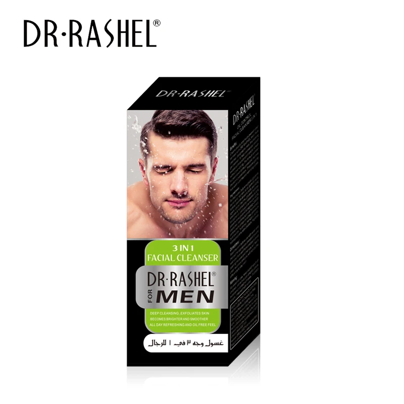 DR. RASHEL 3 в 1 очищающее средство для лица мужчин Отбеливающее увлажняющее ухода за
