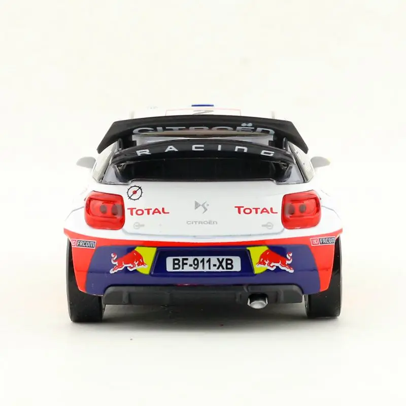 1:26/литая под давлением металлическая модель/Citroen DS3 WRC racing/звук и светильник/подарок для детей/Вытяжка/образовательная Коллекция/подарок для детей