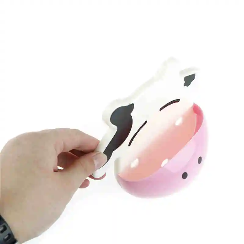 1pc new arrival bathroom products Cartoon cow Kitchen Sundries Holder Bathroom toothbrush Hanger Storage Box 1pc new arrival bathroom products Cartoon cow Kitchen Sundries Holder Bathroom toothbrush Hanger Storage Box