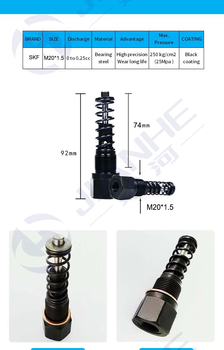 Skf m20 x1.5 0. elemento da bomba