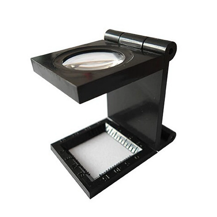 Buy 8X Folding Plastic Magnifier Loupe with 1.5cm