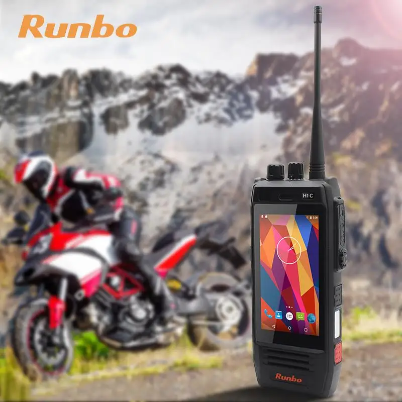 Runbo H1 IP67 прочный водонепроницаемый телефон Android DMR Радио УКВ PTT рация Smarpthone 4G LTE 6000 мАч MTK6735 GPS