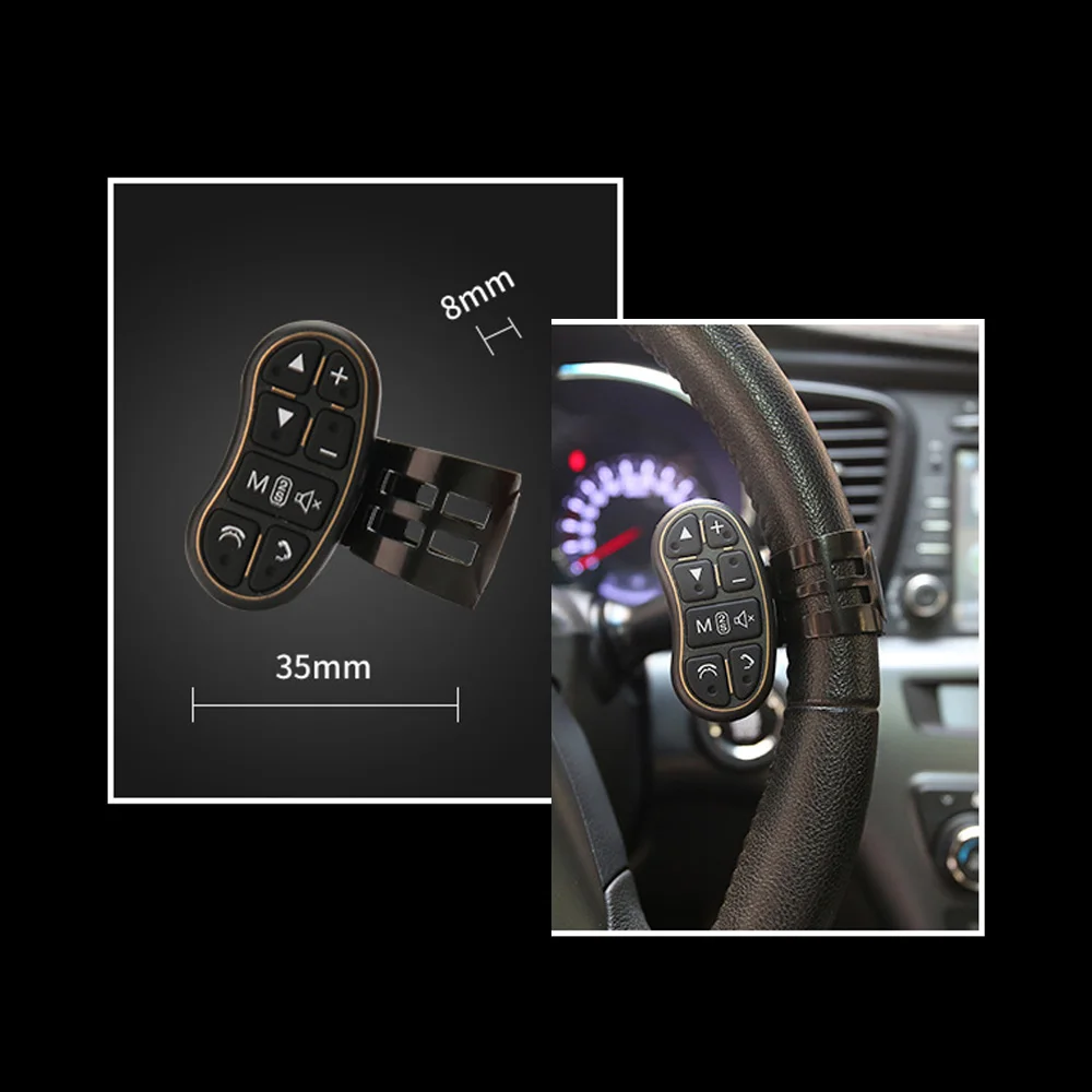 Универсальный Автомобильный руль с кнопкой дистанционного управления автомобильный навигатор DVD 2 din android Bluetooth беспроводной универсальный пульт Новинка
