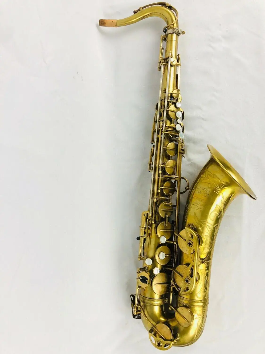 

95% copy French Tenor saxophone Selma Mark VI brushed bronze professional Tenor sax mark 6 woodwind instrument, mouthpiece, bag