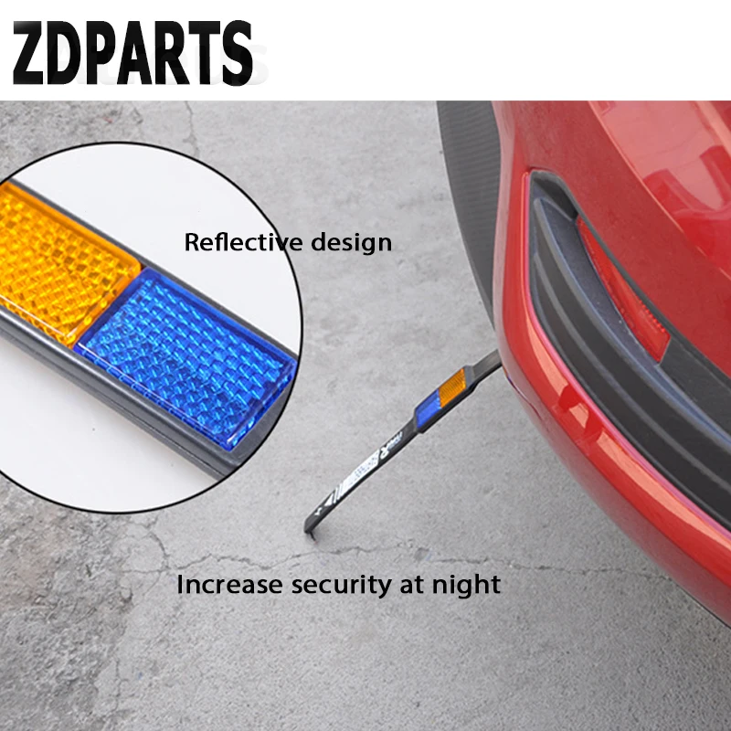 

ZDPARRS Car Reflective Warning Light Anti-static Remove Sticker For Mercedes Benz W203 W204 211 AMG Smart Starline A93 Citroen