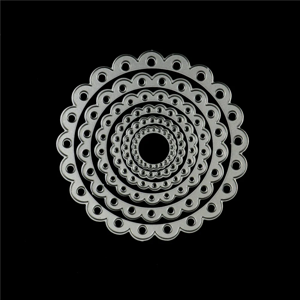  3 Styles Circles Ballerina Butterfly Series Cutting Dies Set For Diy Card Stencil Scrapbooking Invi - 32870714852