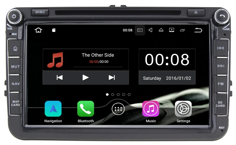 Sale HIFIF 3G Android 7.12 Quad Core 2GB RAM Car DVD for VW Passat CC Polo GOLF 5 6 Touran EOS T5 Sharan Jetta Tiguan GPS Radio Seat 3