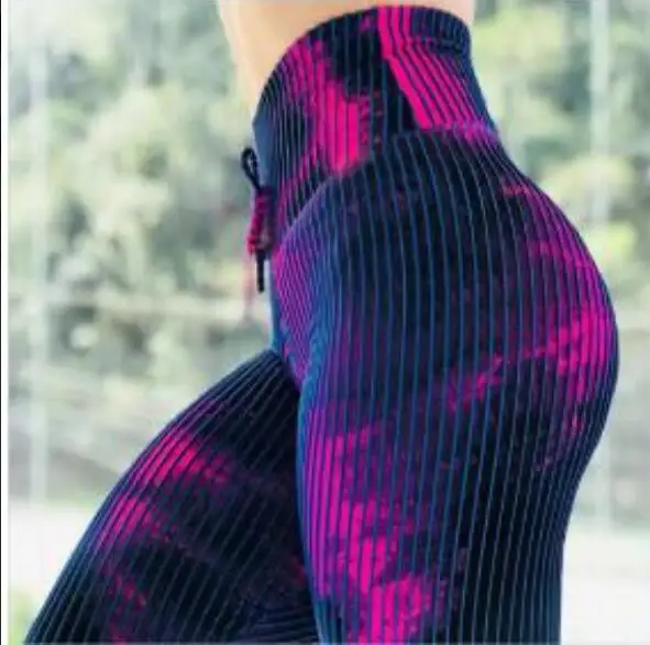 Seamless Leggings Pants 2019 Abstract Line Print Fitness Running Jogging Sexy High Waist Hip Leggins Sport Women | Женская одежда