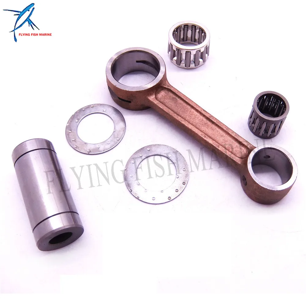 

Подвесной мотор 12161-96300 12161-91L00, комплект Шатунов для Suzuki, 2-тактный DT20 DT25 DT30 20HP 25HP , Marine 18-1758