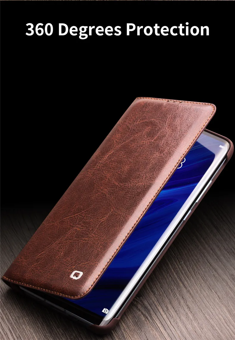 QIALINO, натуральная кожа, ультра тонкий чехол для телефона huawei P30 Pro, 6,47 дюймов, роскошный флип-чехол ручной работы для huawei P30, 6,1 дюймов