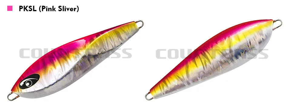 155g 5,5 oz Countbass S2 глубокий медленного падения приманки для рыбалки металлический свинцовый крючковый лов морской желтохвоста игра - Цвет: 08 PKSL