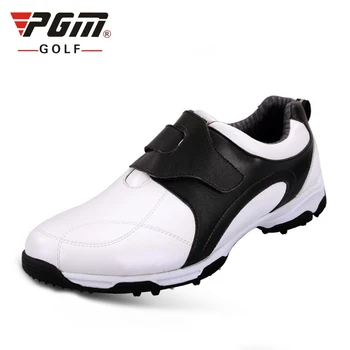 

Men Golf Shoes Waterproof Outdoor Sports Shoes Male Professional Leather Breathable Sneakers Anti Skidding Nail Footwear AA10090