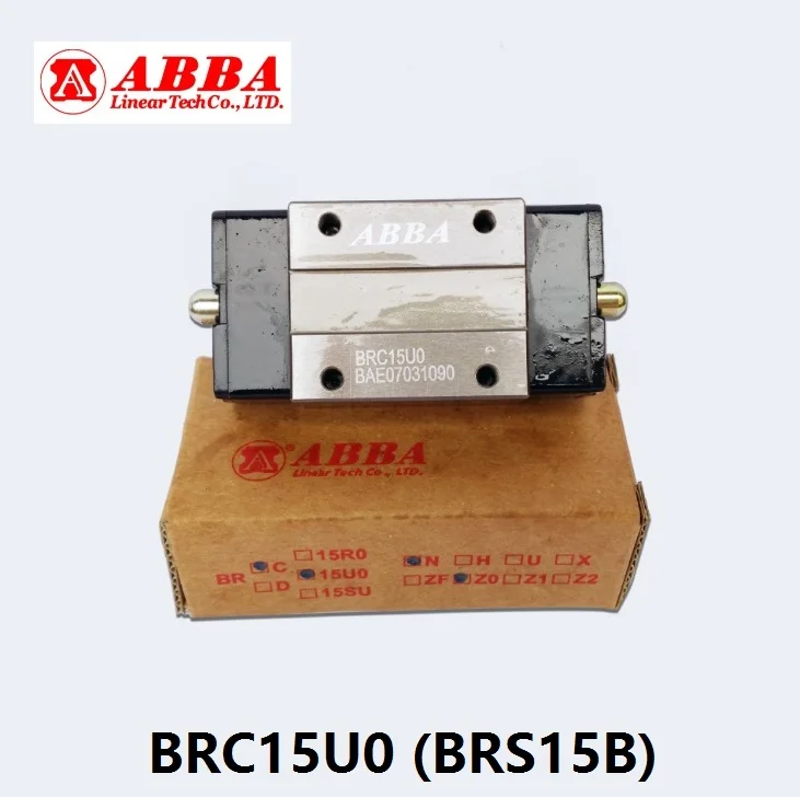 4 шт. Оригинал Тайвань ABBA BRC15UO BRS15B слайдер блок линейная направляющая рельса