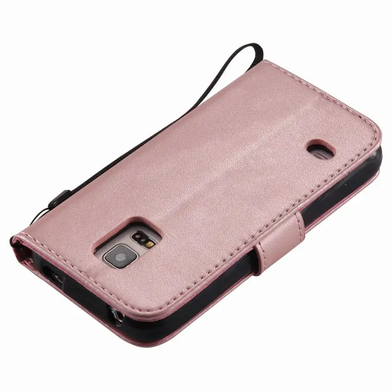 Чехол для samsung Galaxy S5 Mini, кожаный чехол-кошелек, чехол для samsung Galaxy S5 Mini, откидная крышка, подставка+ слот для карт, чехол для телефона