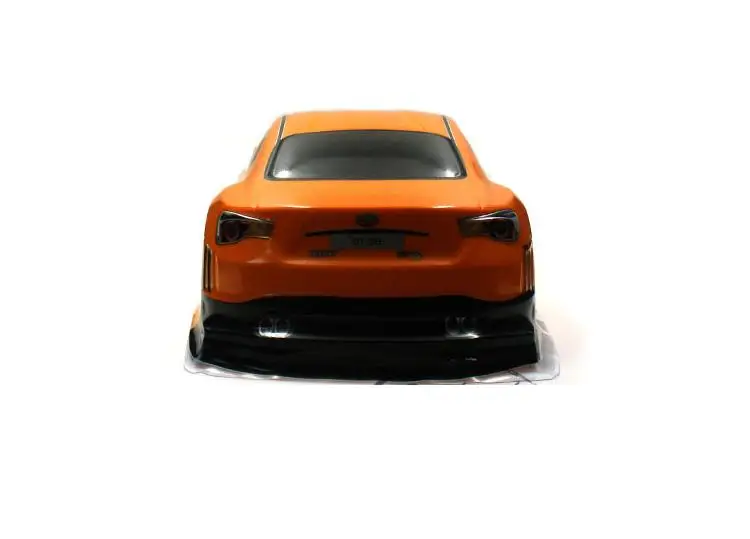 YUKALA 1/10 RC части ПВХ Окрашенный корпус для гоночного автомобиля на дороге дрейф