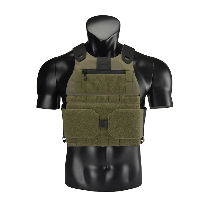 Comprar Engatusado FCSK 2,0 portaplacas de bajo perfil Ranger verde Airsoft CQB CQC militar caza policía TW VT15