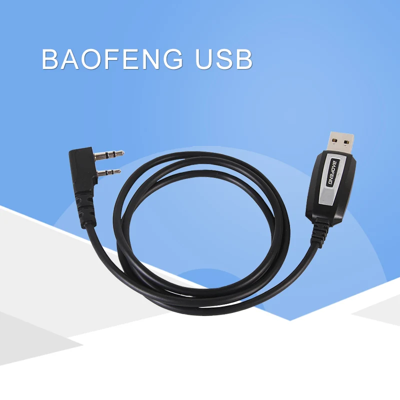 

Baofeng USB Programming Cable for Baofeng Two Way Radio UV-5R, BF-888S, BF-F8+ With Driver CD