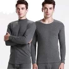 Новинка, комплекты термобелья для мужчин, кальсоны для зимы, теплые, хлопок, термо рубашка+ штаны, 2 предмета, костюм размера плюс M-XXXL