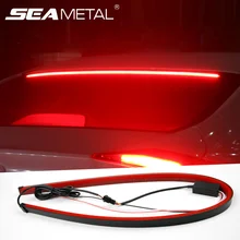 12V Car LED Strip Brake lights 90cm Rear Tail Warning Light High Mount Stop font b