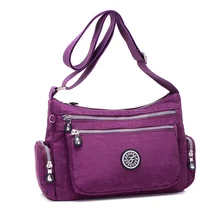 Women's Messenger Bags Ladies Nylon Handbag Travel Casual Shoulder Bags Female High Quality Tote Crossbody Bag Bolsos Mujer women s messenger bags ladies waterproof nylon handbag travel casual shoulder female high quality large capacity crossbody bag