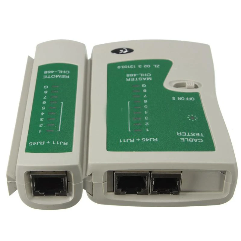Professional Network Cable Tester Lan rj45 rj11 with Wire Cable Crimper Crimp PC Network Hand Tools Herramientas