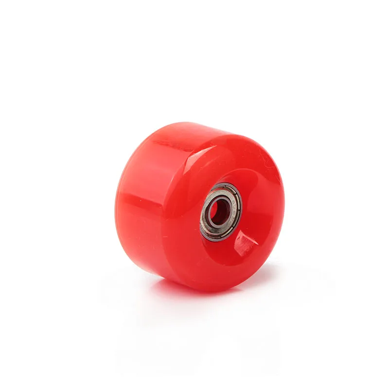 

Red Roller Skate Wheels With Bearings Traditional 58*32mm Double Skates Wheel PU Round Roller Shoes Roller Skating Wheels