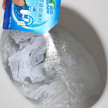 

Powerful Sink Drain Cleaners Sticks Sewage Decontamination To Deodorant The Kitchen Toilet Bathtub Sewer Cleaning Powder