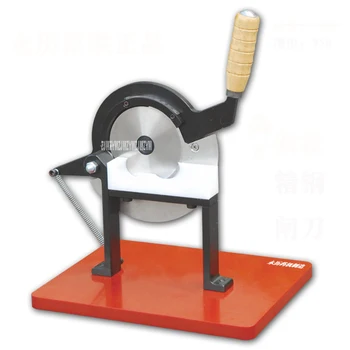 

yl858 Chinese medicine guillotine manual slicing machine medicine American ginseng wax slicing machine manual cutting machine