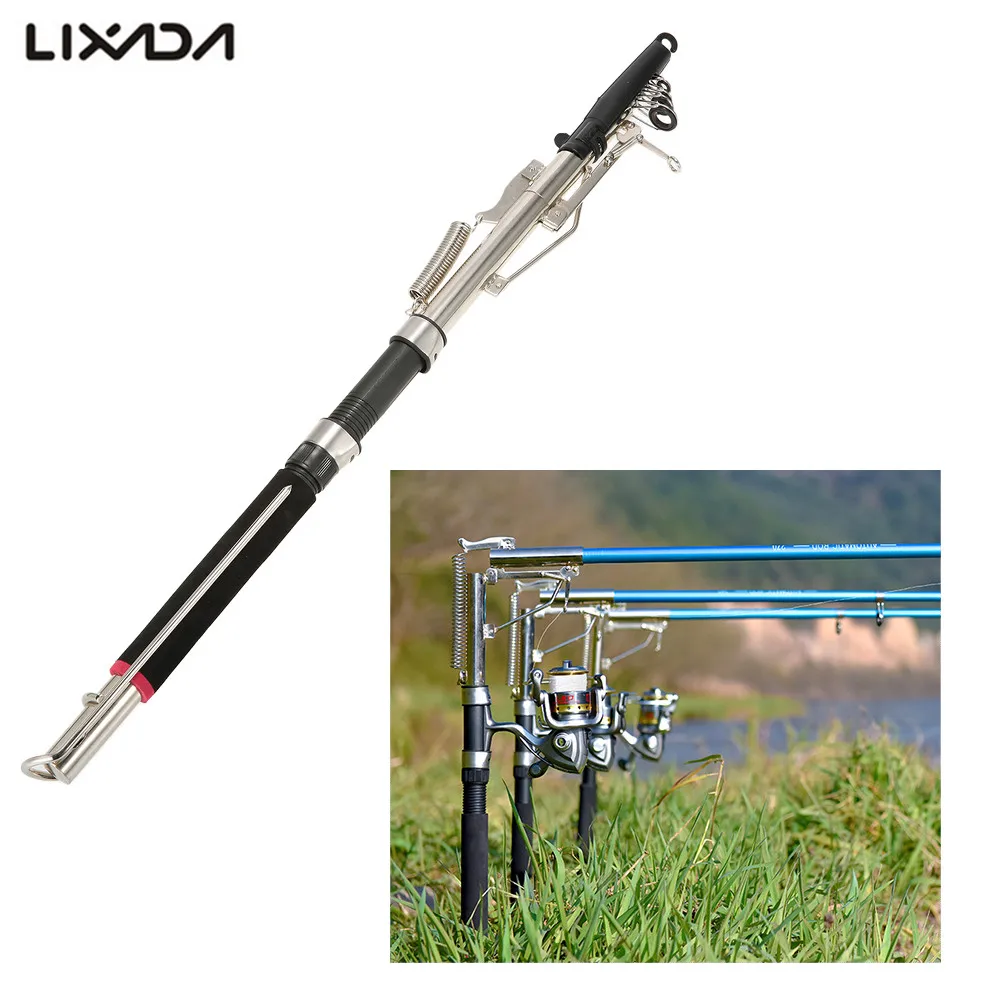 

Lixada Adjustable Telescopic Fishing Rod 2.1/2.4/2.7m Automatic Rod 1/2 Adjust Fishing Rod with Stainless Steel for Pesca