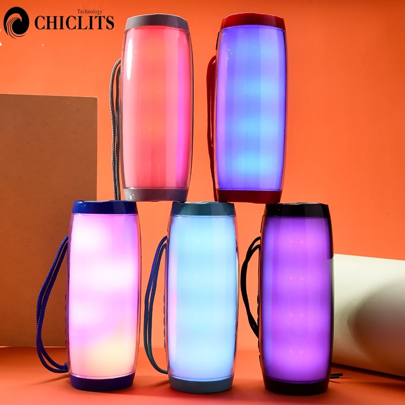 

Portable color LED speaker waterproof bluetooth speaker mini speaker audio 3D subwoofer music MP3 player wireless speaker