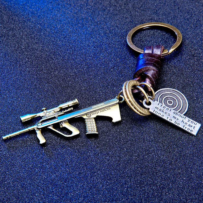 Buy New Style arms CS guns AK47 Vintage Key Chains Car