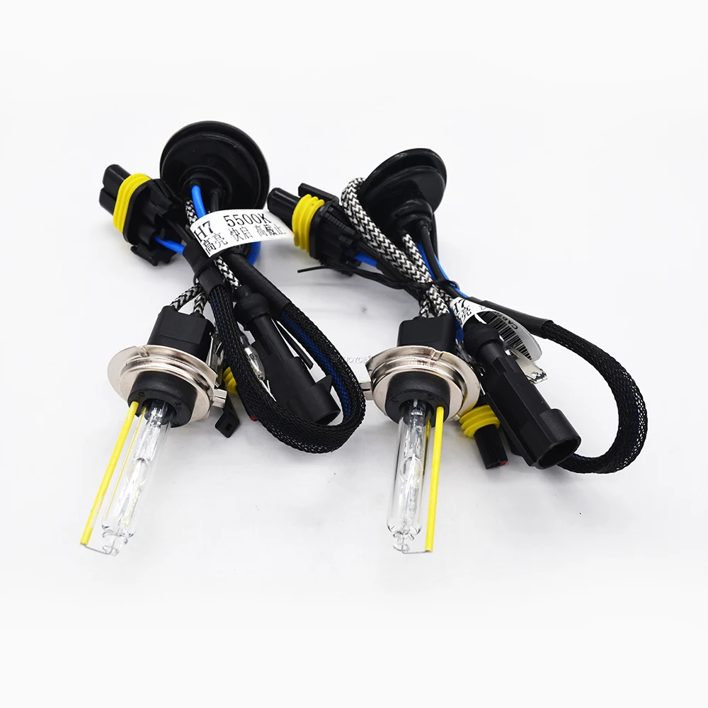 SKYJOYCE 55w Fast Bright xenon Conversion kit H7 H1 H3 H11 9005 9006 hid xenon bulbs 5500K DC 12V Ballast HID xenon headlight (7)