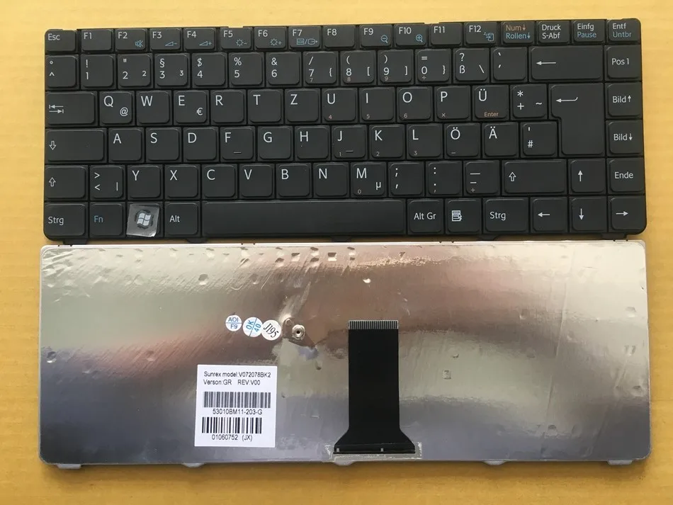  GR Germany keyboard for Sony for Vaio VGN-NR VGN-NS NR NS PCG-7151M PCG-7153M PCG-7154M PCG-7161M B