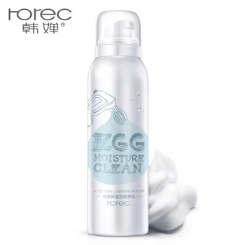 

2018 HOREC Egg moisturizing facial cleanser skin care deep cleansing oil balance gentle nourishing cleansing products 150ml*1