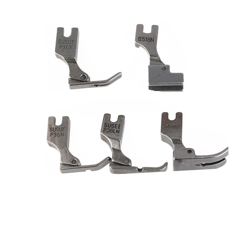 

5Pcs Presser Feet for Juki Industrial Sewing Machine S518N P36LN P36N P35 P363 (Silver) 5BB5109