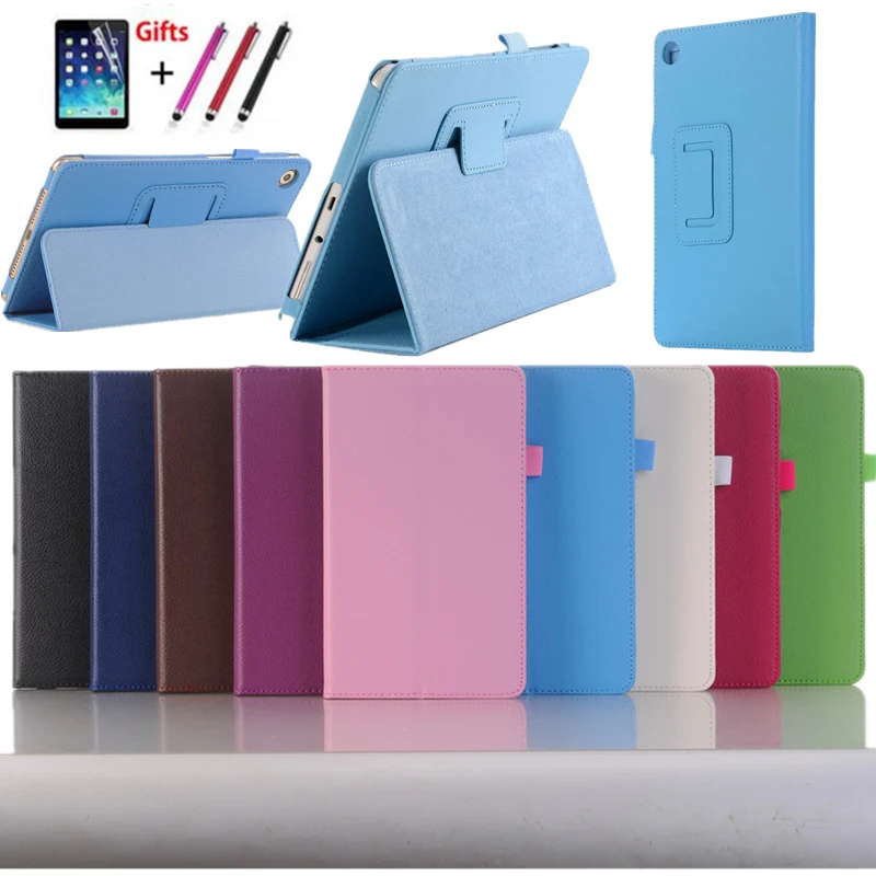 Litchi PU Leather Flip Case Mediapad M5 8.4inch Stand cover For Huawei
