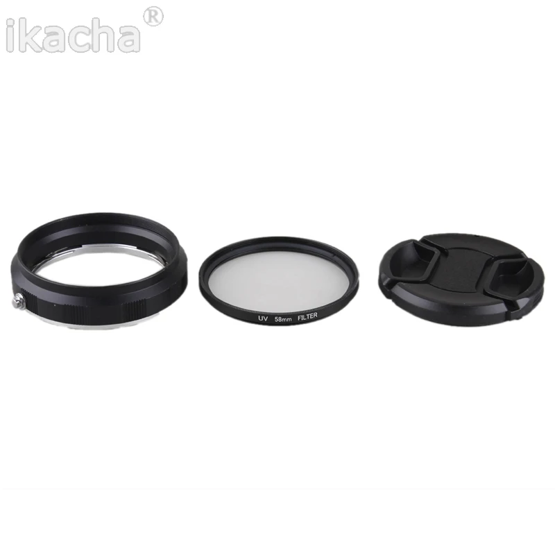 4In1 Camera Macro Lens Reverse Adapter Protection For Canon (7)