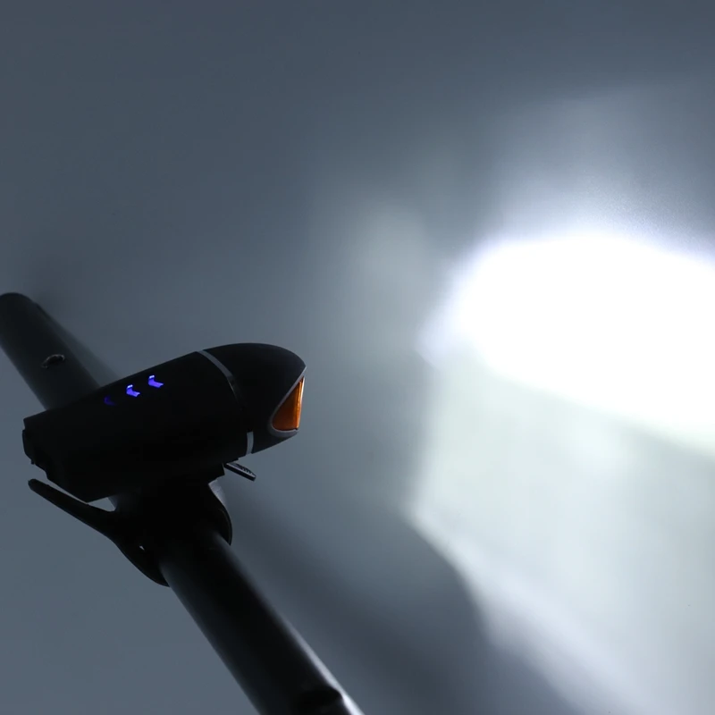 Flash Deal Wireless Remote Bicycle Smart Head Light With Bike Horn Front Lamp USB Rechargeable Handlebar Led Turn Signals Flashlight+Tail 11