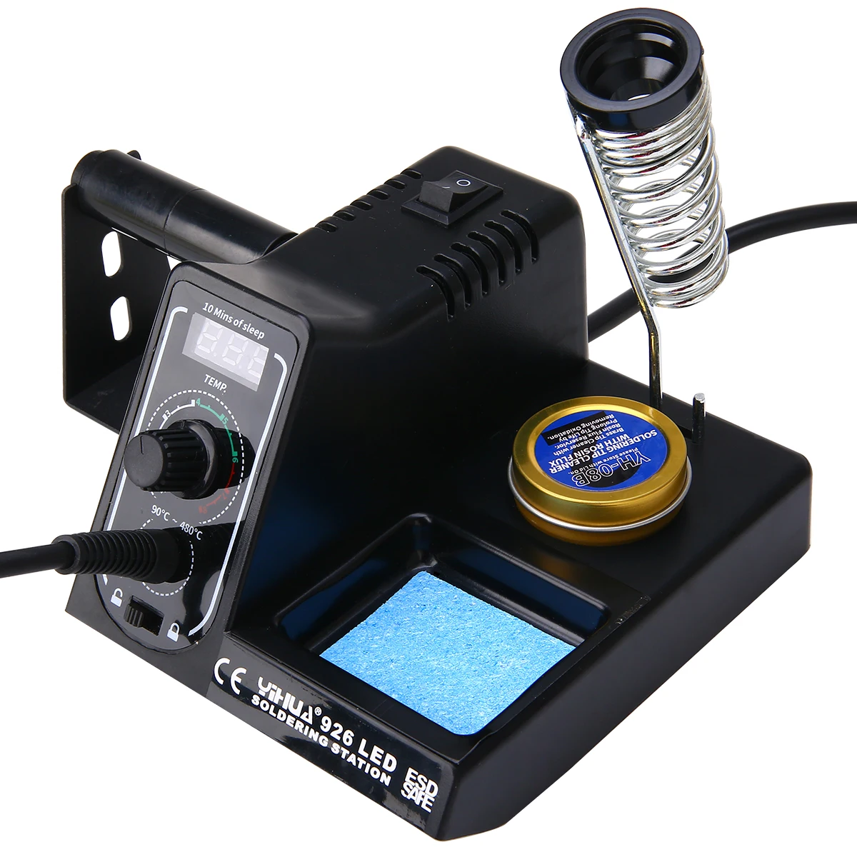 1 Set 220V 60W Rework Soldering Station Welder Adjustable EU Plug Digital Welding Iron Station