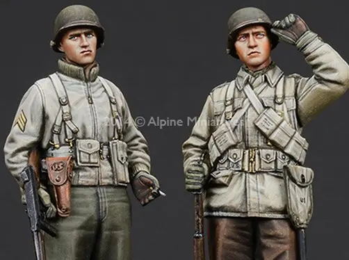 

Pre order goods-AL 35186 1/35 WWII U.S. Infantry Unit