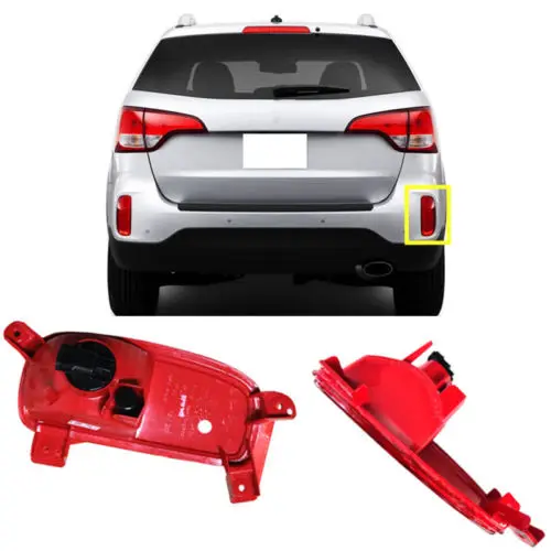 Для Kia Sorento 2013 2014 1 шт. только правая лампа заднего противотуманного фонаря в сборе