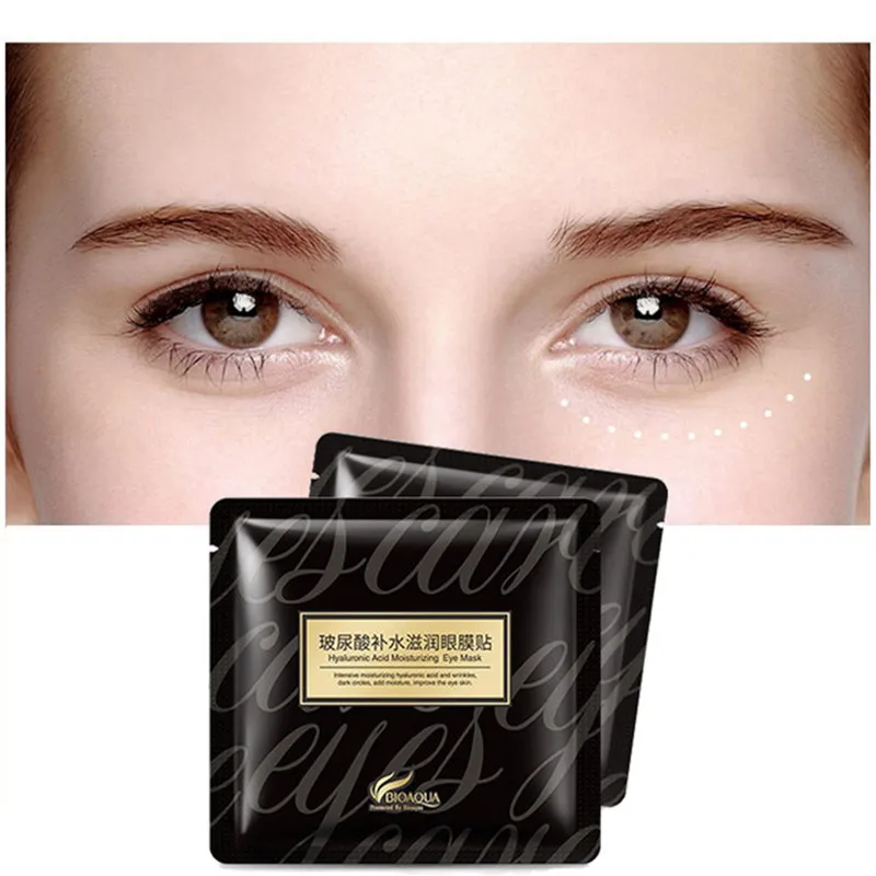 5PCS New BIOAQUA Hyaluronic Acid Moisturizing Eye Mask For The Eye Anti
